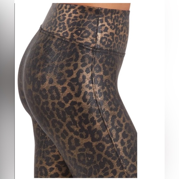 Spanx Leopard Print Leggings XS - Picture 1 of 11